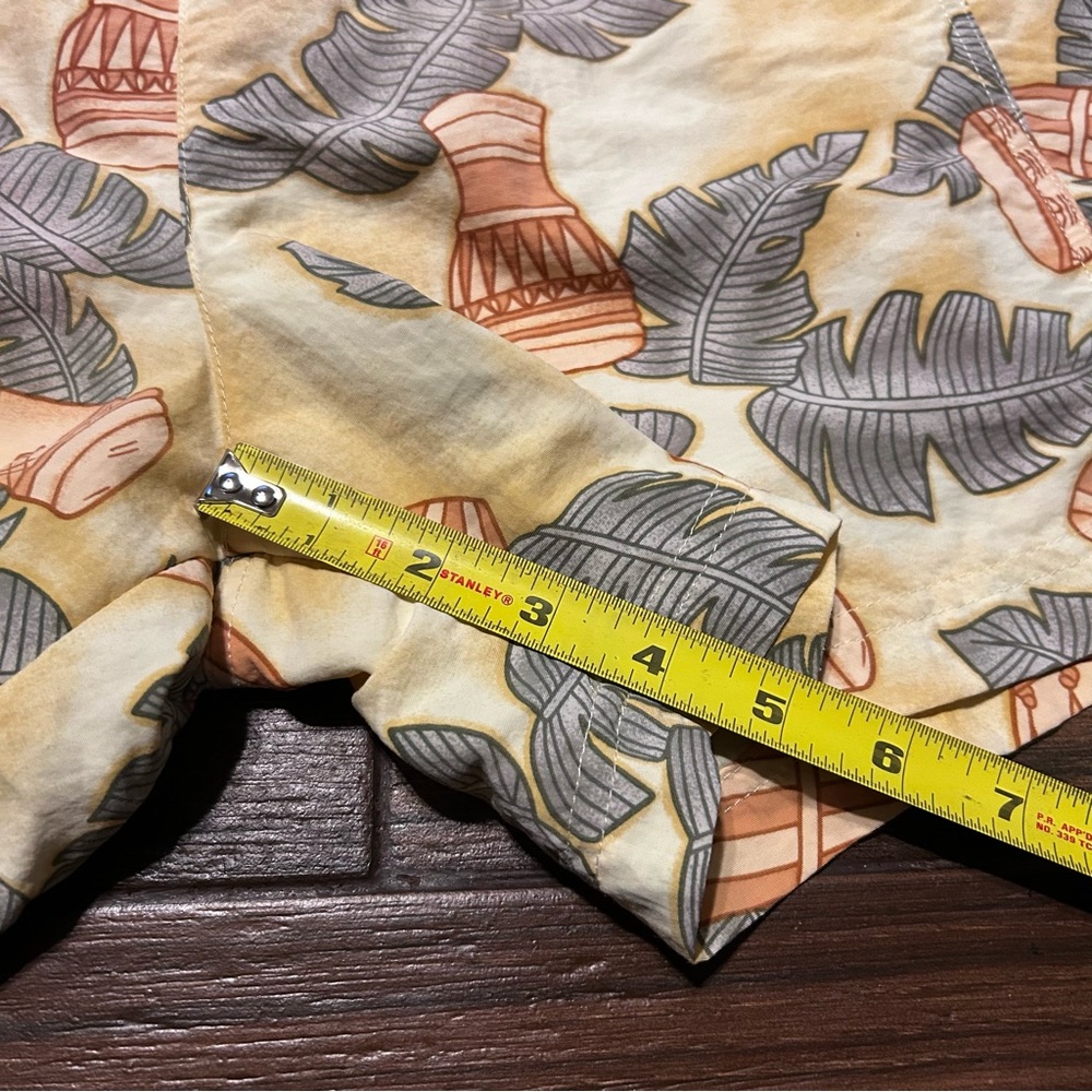 Tommy Bahama Men’s Swim Trunks Large Yellow Bongos Foliage - Picture 4 of 10